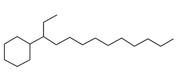 3-Cyclohexyltridecane