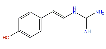 (E)-1-(4-Hydroxystyryl)-guanidine