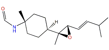 3-Formamido-7,8-epoxy-a-bisabolane