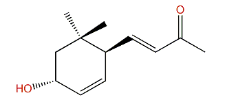 3-Hydroxy-4,7-megastigmadien-9-one