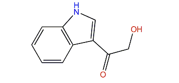 3-(Hydroxyacetyl)-1H-indole