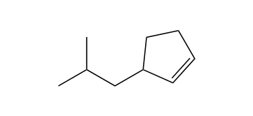 3-Isobutyl-1-cyclopentene