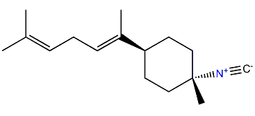(E)-3-Isocyanobisabolane-7,10-diene