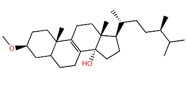 3-Methoxyergost-8-en-14-ol