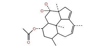 3-oxo-Kempa-6,8-dien-14alpha-ol-14-O-acetate