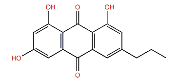 3-Propyl-1,6,8-trihydroxy-9,10-anthraquinone