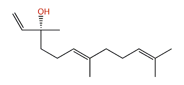 (3R)-(E)-3,7,11-Trimethyl-1,6,10-dodecatrien-3-ol