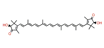 (3R,3'R)-3,3'-Dihydroxy-2,2'-dinor-beta,beta-carotene-4,4'-dione