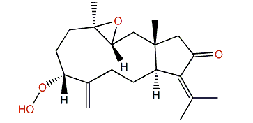 (3R,4R,7R)-3,4-Epoxy-7-hydroperoxy-8(17),12(18)-dolabelladien-13-one