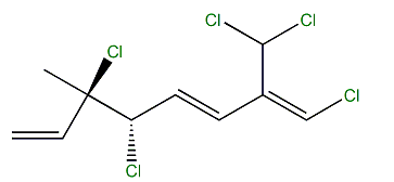 (3R,4S,5E,7Z)-3,4,8-Trichloro-7-dichloromethyl-3-methyl-1,5,7-octatriene