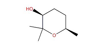 (3R,6R)-3-Hydroxy-2,2,6-trimethyltetrahydropyran