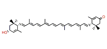 (3R,6S,6'S)-3-Hydroxy-epsilon,epsilon-caroten-3'-one