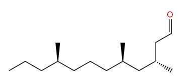 (3R,5R,9R)-3,5,9-Trimethyldodecanal