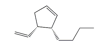 (3S,4S)-3-Butyl-4-vinylcyclopentene