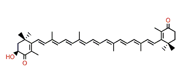 (3S)-3-Hydroxy-beta,beta-carotene-4,4'-dione