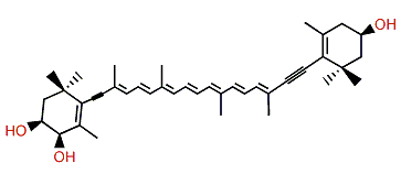 (3S,4R,3'R)-7,8,7',8'-Tetradehydro-beta,beta-carotene-3,4,3'-triol