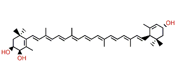 (3S,4R,3'R,6'R)-beta,epsilon-Carotene-3,3',4-triol