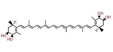 (3S,4R,3'S,4'R)-beta,beta-Carotene-3,4,3',4'-tetrol