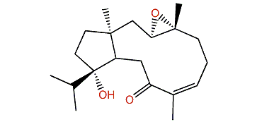 (3S,4S,7E)-3,4-Epoxy-12-hydroxydolabella-7-en-9-one