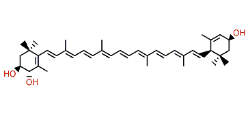 (3S,4S,3'R,6'R)-beta,epsilon-Carotene-3,4,3'-triol