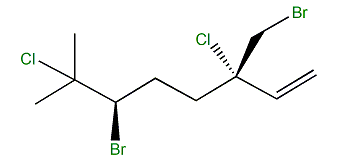 (3S,6R)-6-Bromo-3-(bromomethyl)-3,7-dichloro-7-methyl-1-octene