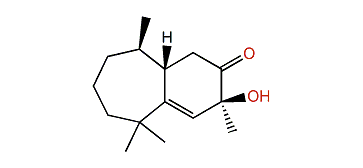 (3S,9R,9aS)-3-hydroxy-3,5,5,9-tetramethyl-5,6,7,8,9,9ahexahydro-1H-benzo[7]annulen-2(3H)-one