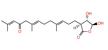(3a,6E,10E)-1b,2a-Dihydroxy-13-oxo-6,10,14-phytatrien-20,1-olide