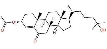 3a-Acetoxy-25-hydroxycholest-4-en-6-one