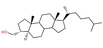 3a-Hydroxymethyl-A-nor-5a-cholestane