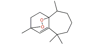 3a,6a-Epidioxyhimachal-1-ene