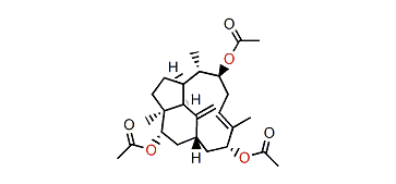 3a9b13a-Trihydroxy-11(12),15(17)-trinervitadiene-3,9,13-triacetate