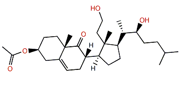 (22S)-3b-Acetoxy-11,22-dihydroxy-9,11-secocholest-5-en-9-one