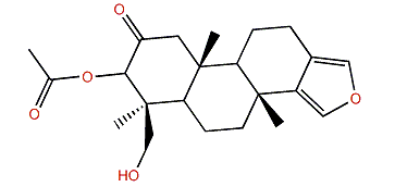 3b-Acetoxy-19-hydroxyspongia-13(16),14-dien-2-one