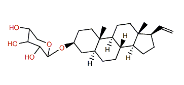 3b-(b-Xylopyranosyloxy)-5a-pregn-20-ene