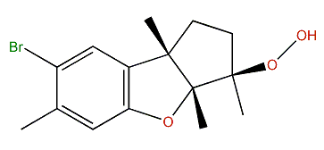 3b-Hydroperoxyaplysin
