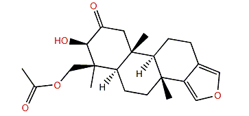 3b-Hydroxy-19-acetoxyspongia-13(16),14-dien-2-one