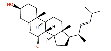 (22E)-3b-Hydroxy-24-norcholesta-5,22-dien-7-one