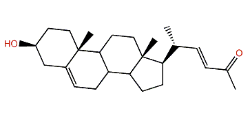 (22E)-3b-Hydroxy-26,27-bisnorcholesta-5,22-dien-24-one