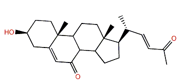 (22E)-3b-Hydroxy-26,27-bisnorcholesta-5,22-dien-7,24-dione