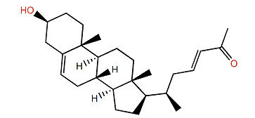 (23E)-3b-Hydroxy-27-norcholesta-5,23-dien-25-one