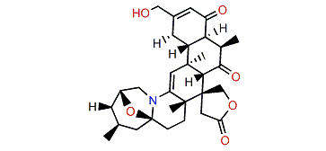3b-Hydroxy-28-deoxyzoanthenamine