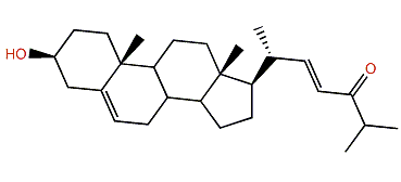 (22E)-3b-HydroxychoIesta-5,22-dien-24-one