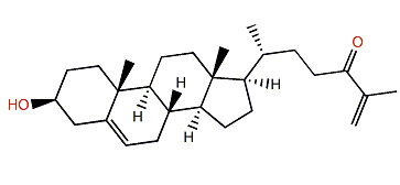 3b-Hydroxycholesta-5,25-dien-24-one