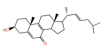 (22E)-3b-Hydroxycholesta-5,8,22-trien-7-one