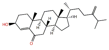 3b-Hydroxyergosta-4,24(28)-dien-6-one