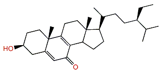 3b-Hydroxystigmasta-5,8-dien-7-one