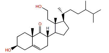 3b,11-Dihydroxy-24-methyl-9,11-secocholest-5-en-9-one