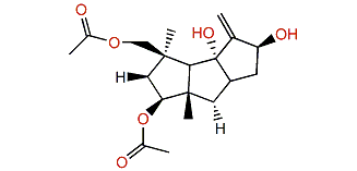 3b,14-Diacetoxy-9(12)-capnellene-8b,10a-diol