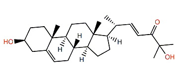 (22E)-3b,25-Dihydroxycholesta-5,22-dien-24-one
