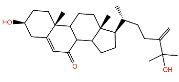 3b,25-Dihydroxyergosta-5,24(28)-dien-7-one